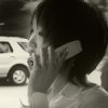 Girl and Phone
