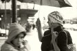 girl with white hat