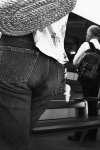 blue jeans, white doll